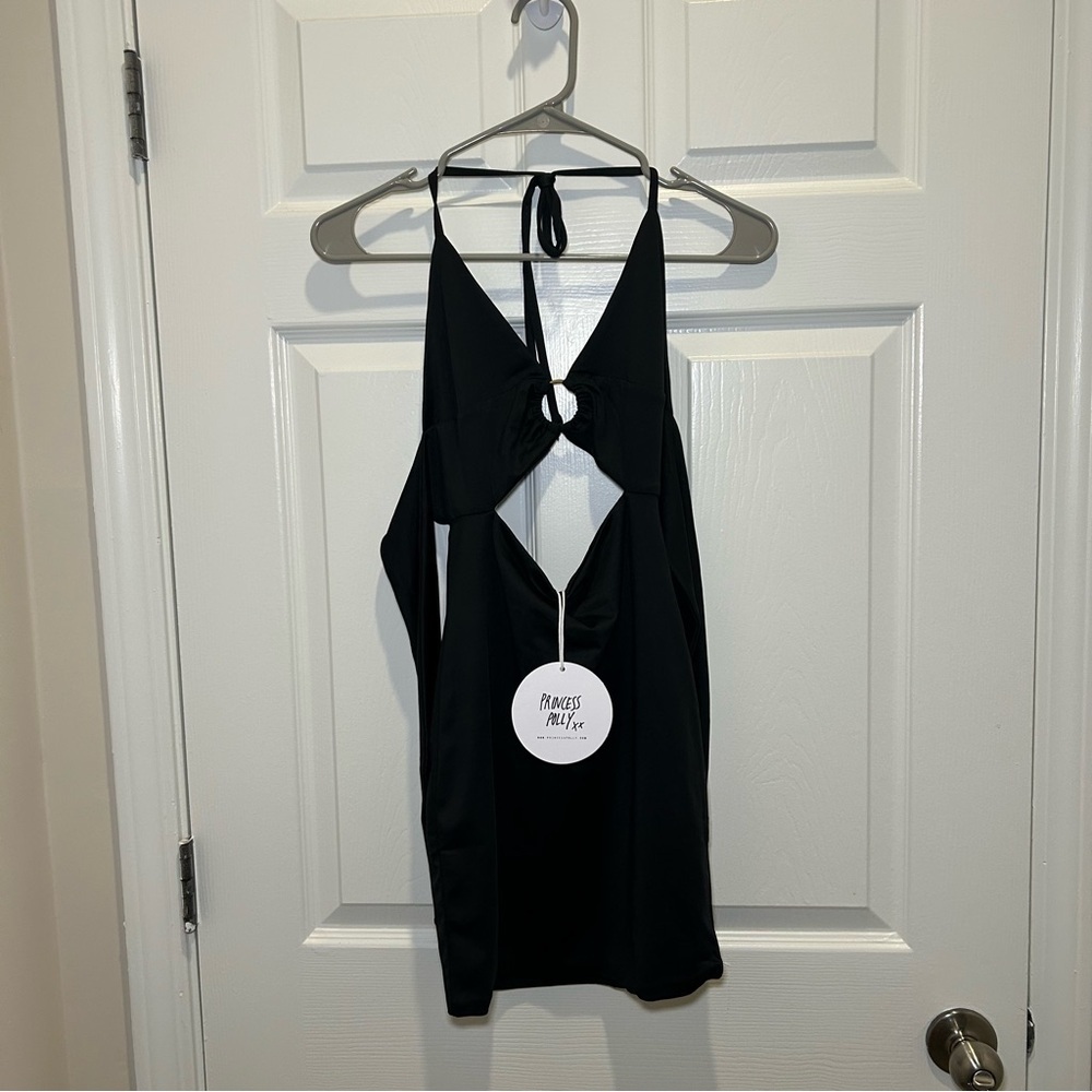 Princess Polly Bennie Black Mini Dress